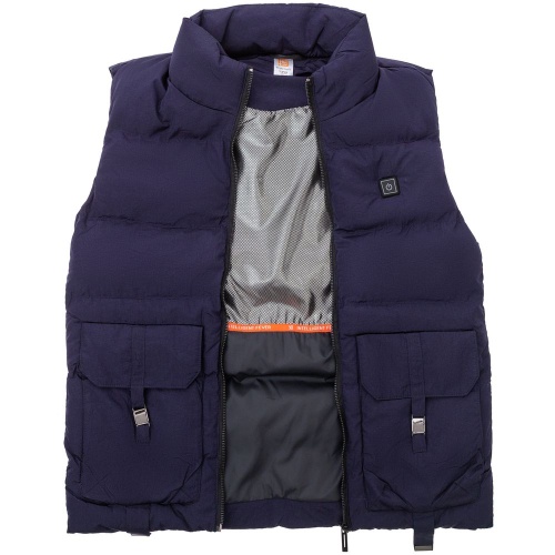 Жилет с подогревом Thermalli Zermatt, темно-синий фото 5 Жилет с подогревом Thermalli Zermatt, темно-синий фото 5