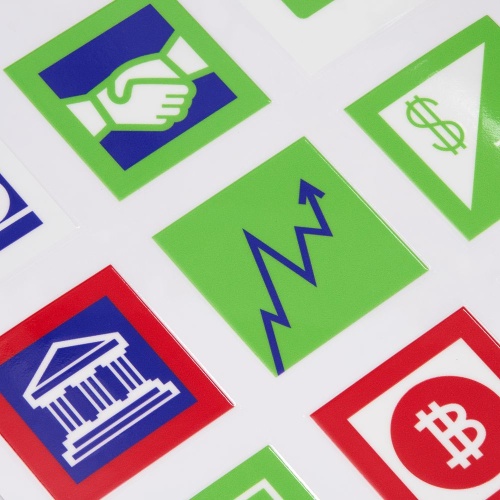 Стикерпак UV-DTF Industry, финансы фото 2