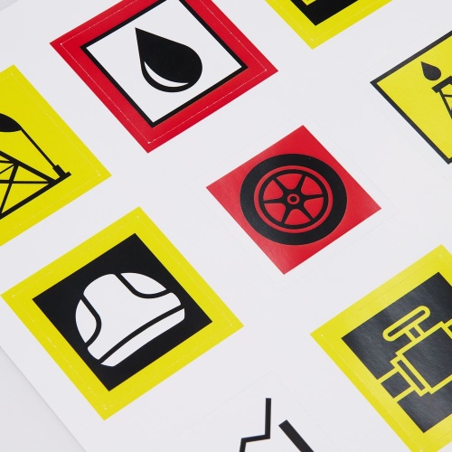 Стикерпак бумажный Industry, нефть фото 2 Стикерпак бумажный Industry, нефть фото 2