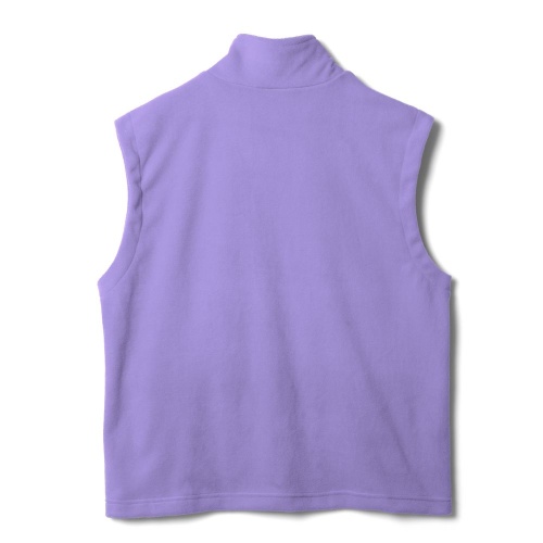 Жилет флисовый Manakin, сиреневый фото 3 Жилет флисовый Manakin, сиреневый фото 3