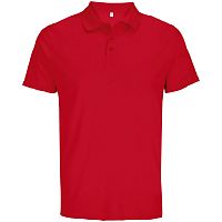 Рубашка поло унисекс Pitcher, красная