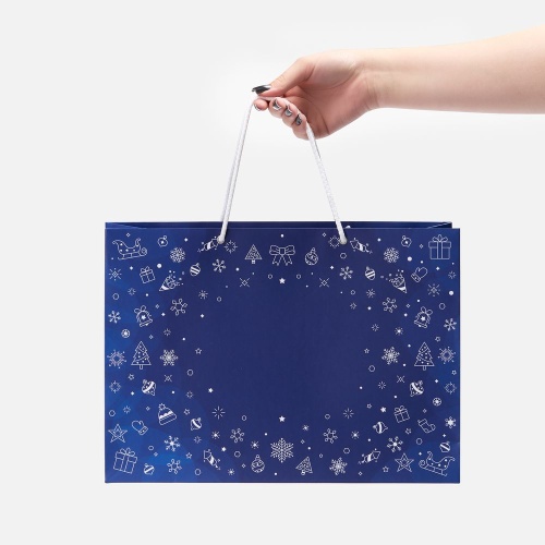 Пакет Snowlace, синий фото 2