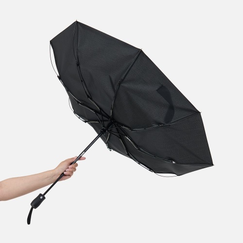 Зонт складной Brellix, черный фото 6 Зонт складной Brellix, черный фото 6