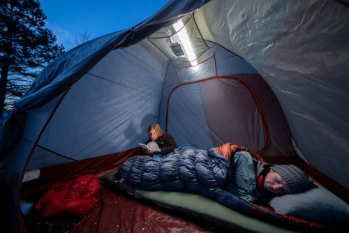 Мягкий кемпинговый фонарь Everglow Light Tube, малый фото 10