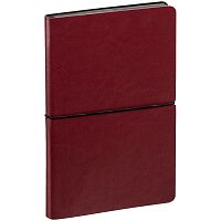 Ежедневник Shine, недатированный, бордовый