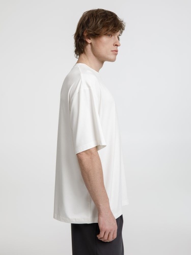 Футболка оверсайз унисекс Lavinia, белая фото 4 Футболка оверсайз унисекс Lavinia, белая фото 4