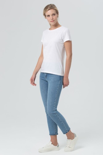 Футболка женская Miss 150, белая фото 9