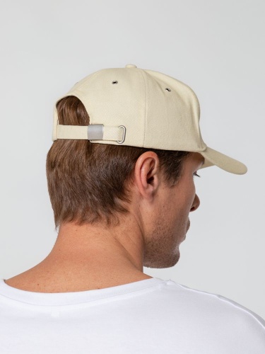 Бейсболка Standard, бежевая фото 7
