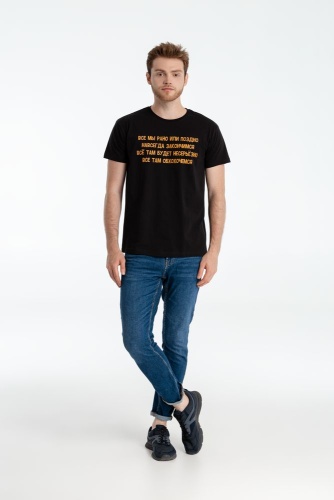 Футболка «Шут», черная фото 6 Футболка «Шут», черная фото 6