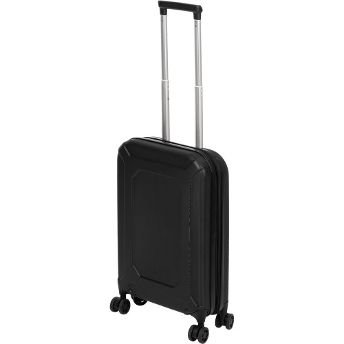 Чемодан Platta, черный с синим фото 2 Чемодан Platta, черный с синим фото 2