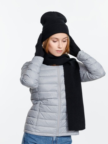 Шарф Urban Flow, черный фото 3