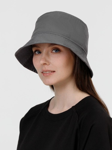 Панама Challenge, темно-серая (серо-стальная) фото 3 Панама Challenge, темно-серая (серо-стальная) фото 3