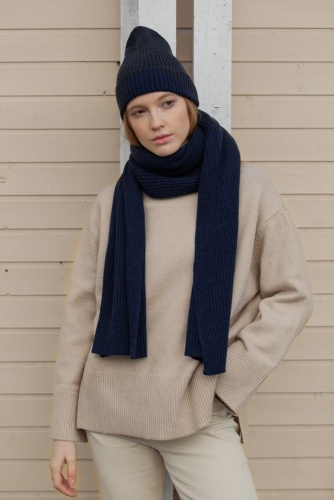 Шапка Alpine, синяя фото 8 Шапка Alpine, синяя фото 8