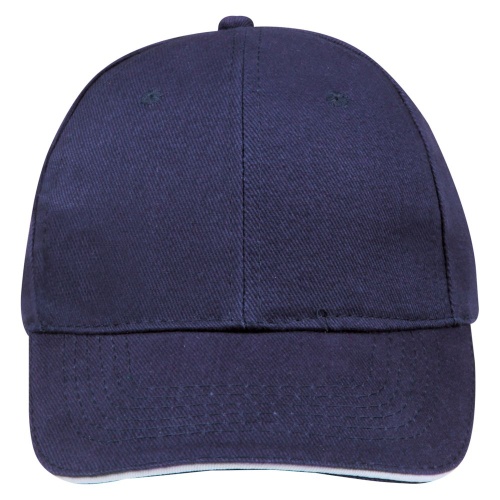 Бейсболка Buffalo, темно-синяя с белым фото 3