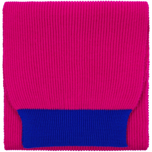 Шарф Snappy, фуксия с синим Шарф Snappy, фуксия с синим