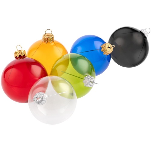 Елочный шар Gala Night, 6 см, прозрачный фото 4 Елочный шар Gala Night, 6 см, прозрачный фото 4