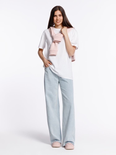 Футболка унисекс Streetwise, белая фото 5