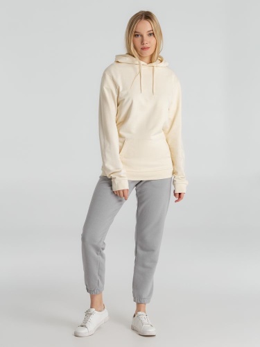 Толстовка с капюшоном унисекс Hoodie, светло-желтая фото 8 Толстовка с капюшоном унисекс Hoodie, светло-желтая фото 8