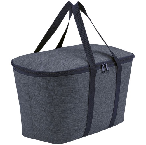 Термосумка Coolerbag Twist, синий меланж Термосумка Coolerbag Twist, синий меланж