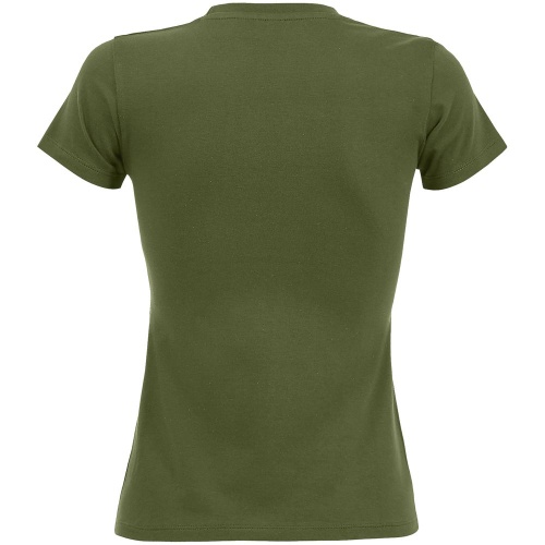 Футболка женская Imperial Women 190, зеленый хаки фото 3