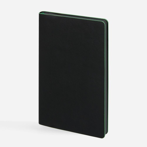 Ежедневник Trait, недатированный, черный с зеленым Ежедневник Trait, недатированный, черный с зеленым