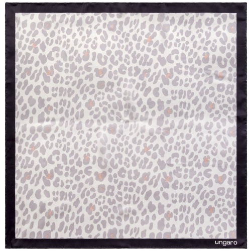 Платок Leopardo Silk, серый Платок Leopardo Silk, серый