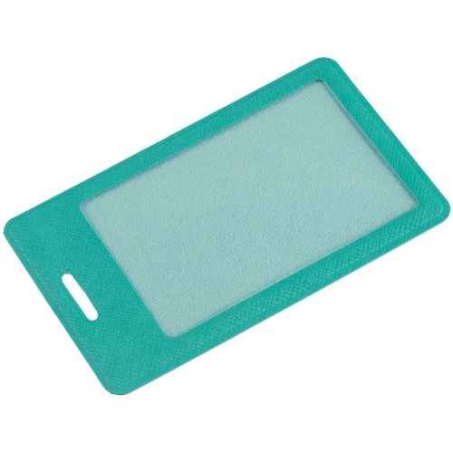 Чехол для пропуска Devon, бирюзовый фото 3