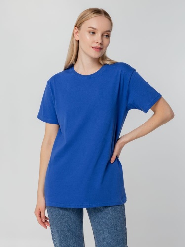Футболка унисекс T-bolka 140, ярко-синяя фото 9 Футболка унисекс T-bolka 140, ярко-синяя фото 9