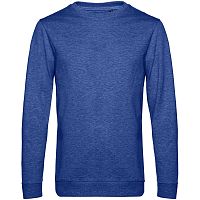 Свитшот унисекс Set In, ярко-синий меланж