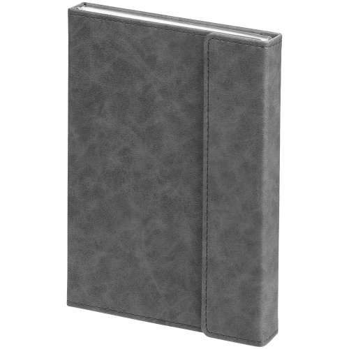 Ежедневник Flap, недатированный, серый Ежедневник Flap, недатированный, серый