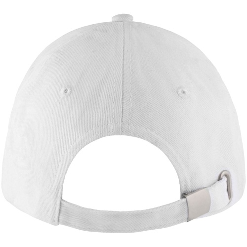 Бейсболка Buffalo, белая с темно-синим фото 4 Бейсболка Buffalo, белая с темно-синим фото 4