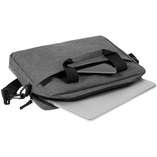 Сумка для ноутбука Delegate, серая фото 3 Сумка для ноутбука Delegate, серая фото 3