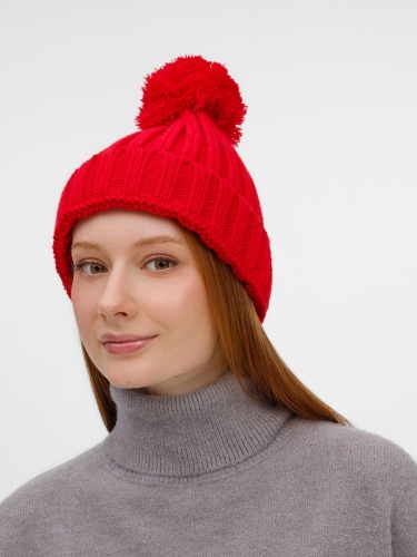 Шапка HappyGo, красная фото 4 Шапка HappyGo, красная фото 4