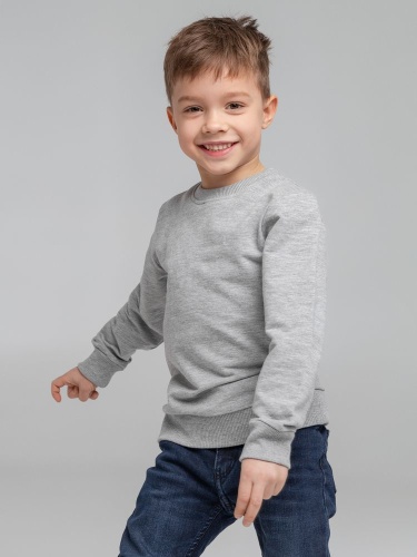 Свитшот детский Toima Kids, серый меланж фото 7 Свитшот детский Toima Kids, серый меланж фото 7