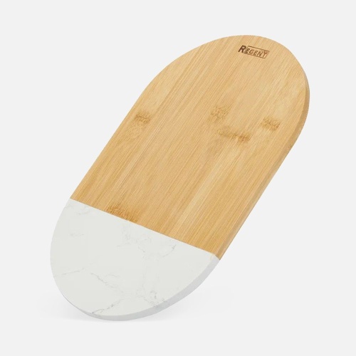 Доска разделочная Linea Bamboo, овальная фото 2