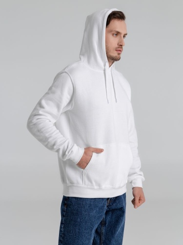 Толстовка с капюшоном Slam 320, белая фото 7 Толстовка с капюшоном Slam 320, белая фото 7