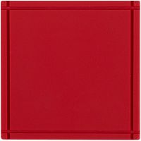 Лейбл из ПВХ Dzeta, L, красный