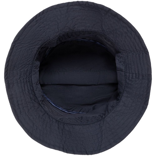 Панама складная Orust, темно-синяя фото 3 Панама складная Orust, темно-синяя фото 3