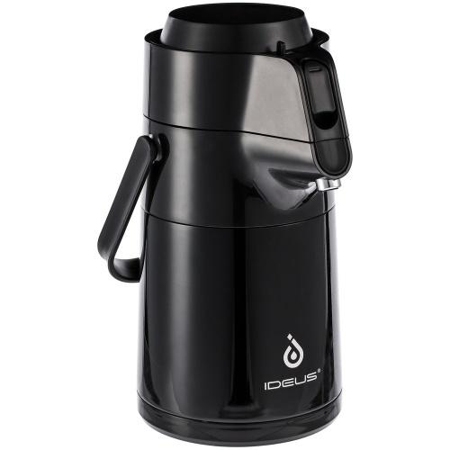 Термос с помпой Jiayi, черный фото 2 Термос с помпой Jiayi, черный фото 2