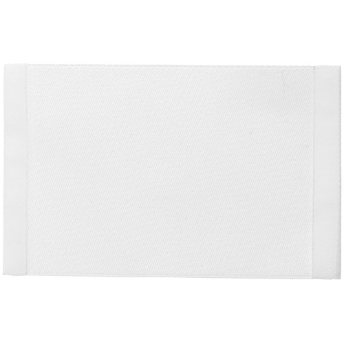 Лейбл тканевый Epsilon, XL, белый фото 3