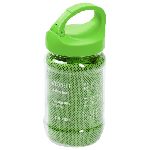 Охлаждающее полотенце Weddell, зеленое фото 3 Охлаждающее полотенце Weddell, зеленое фото 3