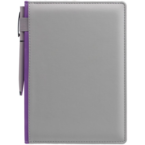 Ежедневник Spain Shall, недатированный, серый с фиолетовым фото 8 Ежедневник Spain Shall, недатированный, серый с фиолетовым фото 8