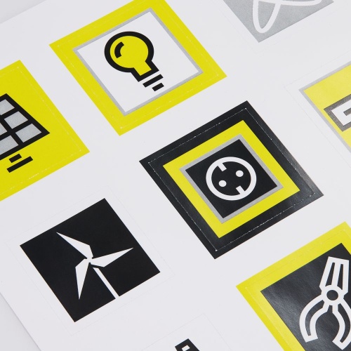 Стикерпак бумажный Industry, энергетика фото 2