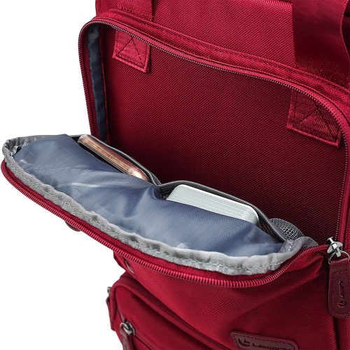 Рюкзак для ноутбука B175, бордовый фото 6