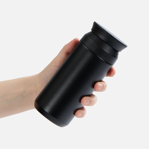 Термостакан Bau с ситечком, черный фото 3 Термостакан Bau с ситечком, черный фото 3