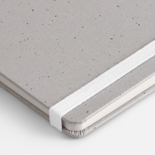 Блокнот Lactonica, серый фото 3