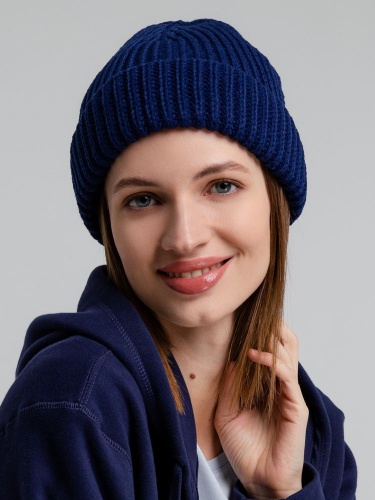 Шапка Nordkapp, темно-синяя фото 9 Шапка Nordkapp, темно-синяя фото 9