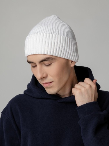 Шапка Hinge, белая фото 6