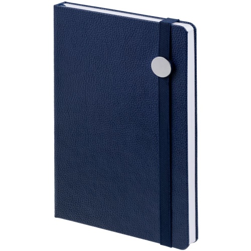 Ежедневник Nova Round, недатированный, темно-синий фото 4