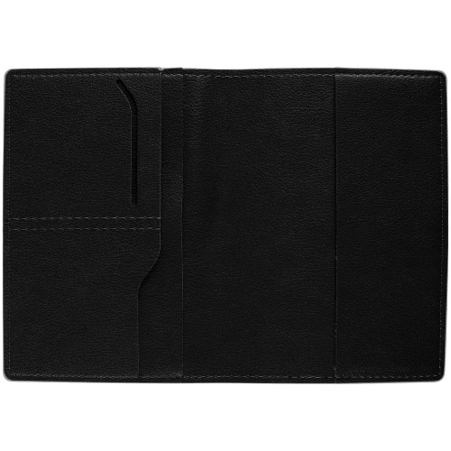 Обложка для паспорта Petrus, черная фото 3